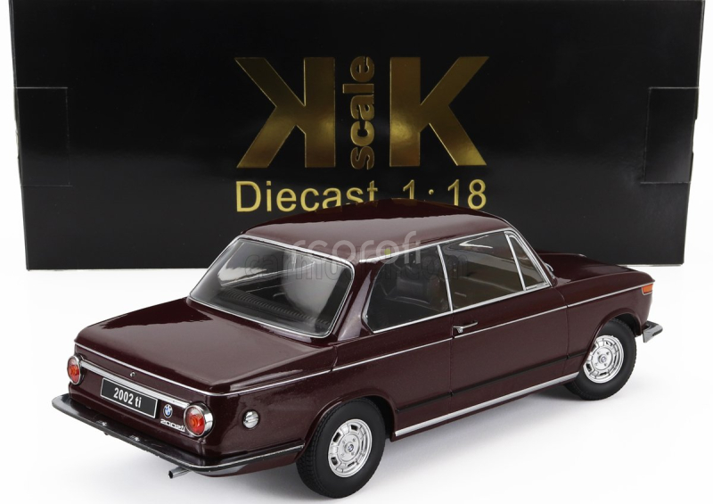 Kk-scale BMW L2002 Tii 1-series 1971 1:18 Bordeaux
