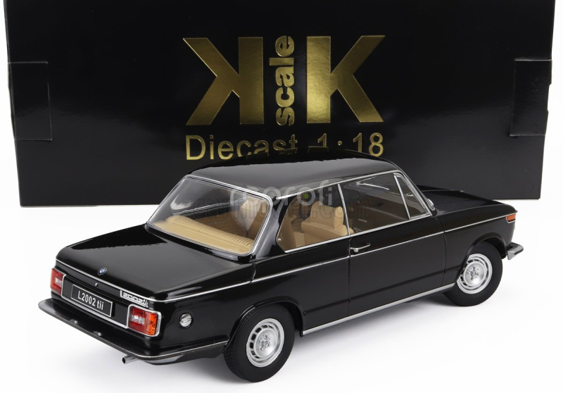 Kk-scale BMW L2002 Tii 2-series 1974 1:18 Black