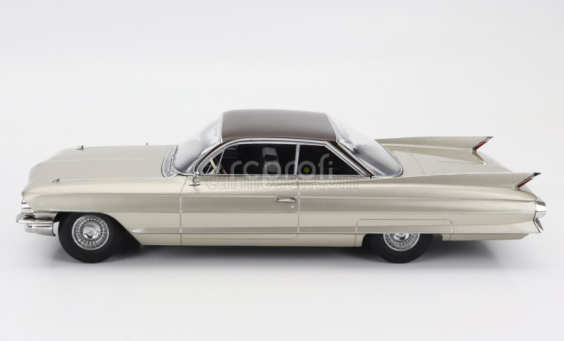 Kk-scale Cadillac Series 62 Coupe Deville 1961 1:18 Béžově Hnědá