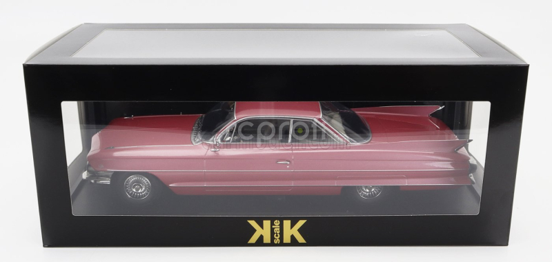 Kk-scale Cadillac Series 62 Coupe Deville 1961 1:18 Pink