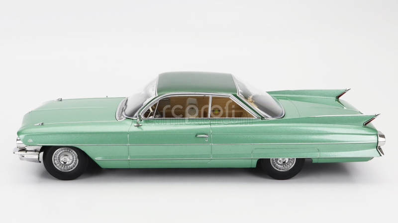 Kk-scale Cadillac Series 62 Coupe Deville 1961 1:18 Světle Zelená Met