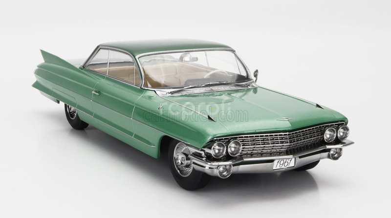 Kk-scale Cadillac Series 62 Coupe Deville 1961 1:18 Světle Zelená Met