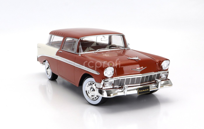 Kk-scale Chevrolet Bel Air Nomad Sw Station Wagon 1956 1:18 Hnědý Krém