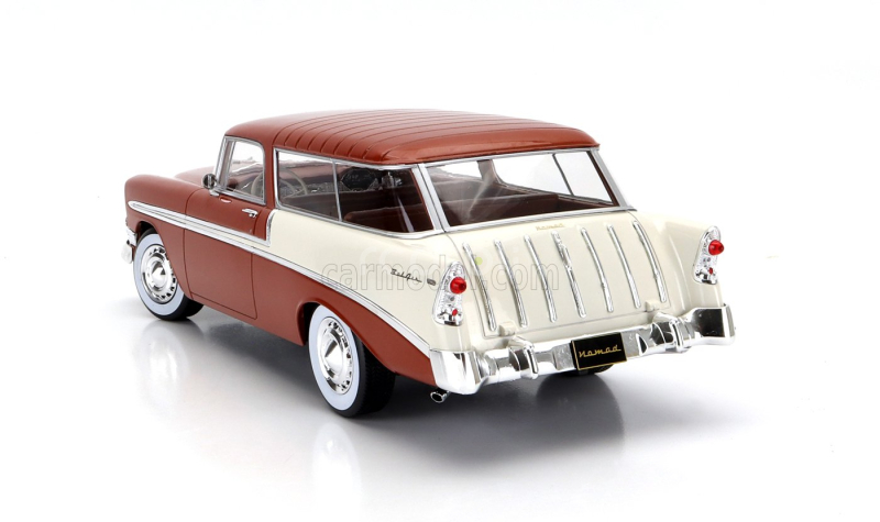 Kk-scale Chevrolet Bel Air Nomad Sw Station Wagon 1956 1:18 Hnědý Krém