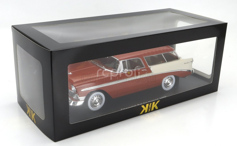 Kk-scale Chevrolet Bel Air Nomad Sw Station Wagon 1956 1:18 Hnědý Krém
