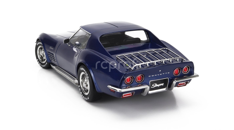 Kk-scale Chevrolet Corvette C3 1972 - With Removable Roof Parts 1:18 Blue