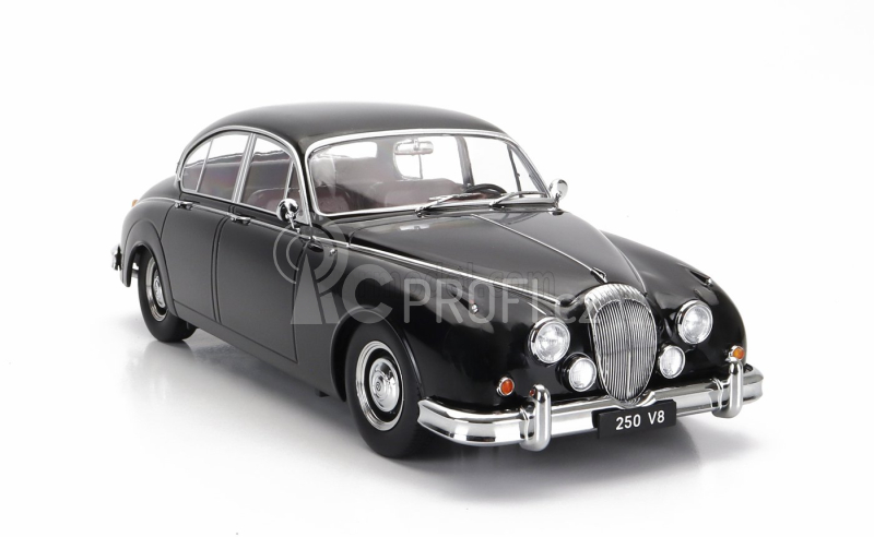 Kk-scale Daimler 250 V6 Lhd 1962 - Bordeaux Interior 1:18 Black
