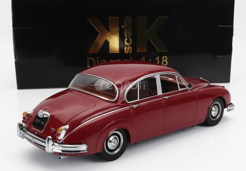 Kk-scale Daimler 250 V6 Lhd 1962 - Brown Interior 1:18 Red