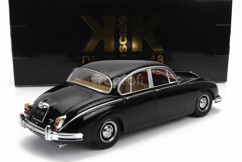 Kk-scale Daimler 250 V6 Rhd 1962 - Beige Interior 1:18 Black