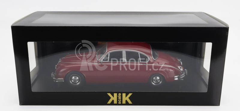 Kk-scale Daimler 250 V6 Rhd 1962 - Black Interior 1:18 Red