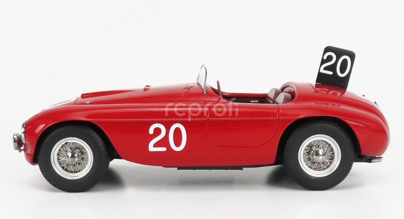 Kk-scale Ferrari 166mm 2.0l V12 N 20 Winner Spa Francorchamps 1949 L.chinetti - J.lucas 1:18 Red