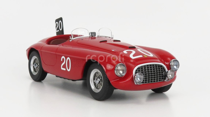 Kk-scale Ferrari 166mm 2.0l V12 N 20 Winner Spa Francorchamps 1949 L.chinetti - J.lucas 1:18 Red