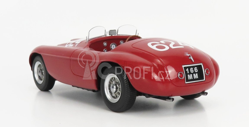 Kk-scale Ferrari 166mm 2.0l V12 Spider N 624 1:18, červená