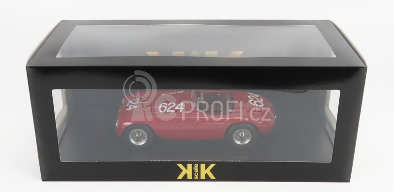 Kk-scale Ferrari 166mm 2.0l V12 Spider N 624 1:18, červená