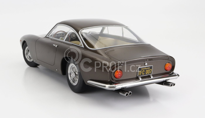 Kk-scale Ferrari 250 Gt Lusso 1962 - Personal Car Steve Mcqueen 1:18 Brown Met