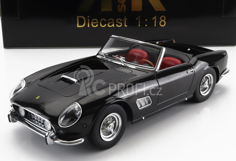 Kk-scale Ferrari 250gt California Spider With Hard-top 1960 1:18 Black
