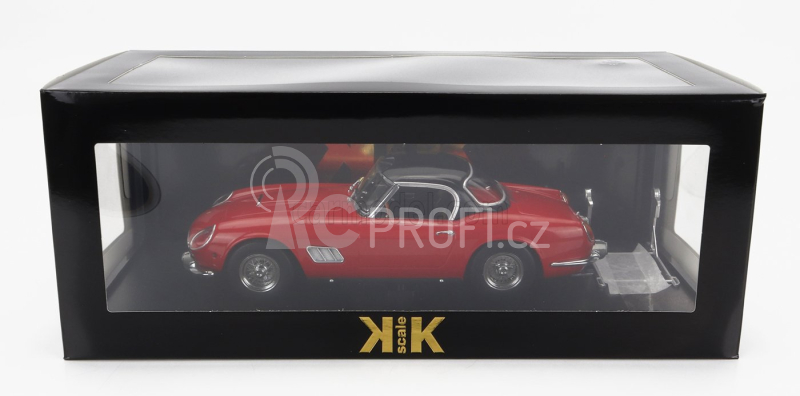 Kk-scale Ferrari 250gt California Spider With Hard-top 1960 1:18 Červená Černá