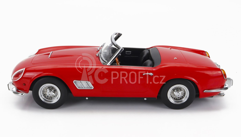 Kk-scale Ferrari 250gt California Spider With Hard-top 1960 1:18 Červená Černá