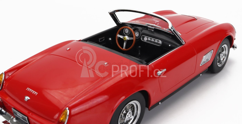 Kk-scale Ferrari 250gt California Spider With Hard-top 1960 1:18 Červená Černá