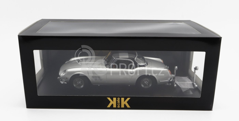 Kk-scale Ferrari 250gt California Spider With Hard-top 1960 1:18 Silver