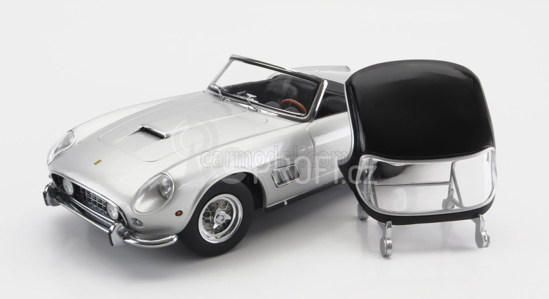 Kk-scale Ferrari 250gt California Spider With Hard-top 1960 1:18 Silver