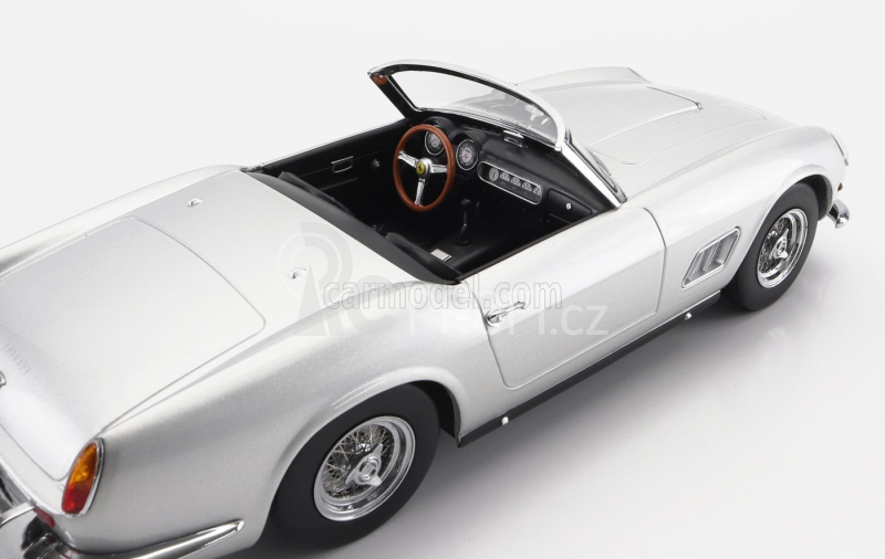 Kk-scale Ferrari 250gt California Spider With Hard-top 1960 1:18 Silver