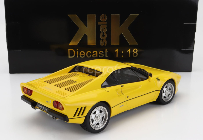 Kk-scale Ferrari 288 Gto 1984 1:18 Žlutá