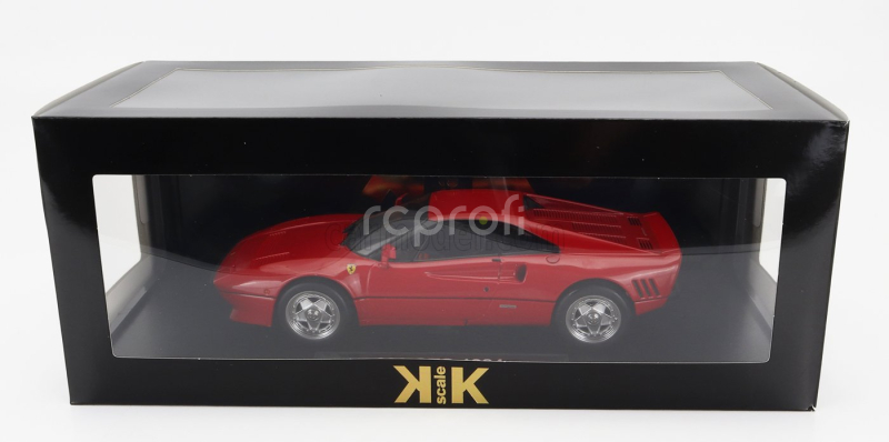 Kk-scale Ferrari 288 Gto 1984 (black Red Interior) 1:18 Red