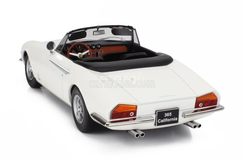 Kk-scale Ferrari 365 California Spider 1966 1:18 Bílá