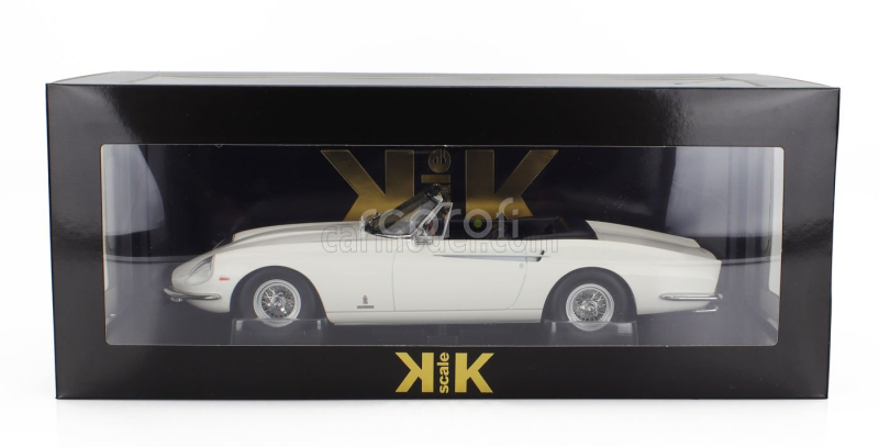 Kk-scale Ferrari 365 California Spider 1966 1:18 Bílá