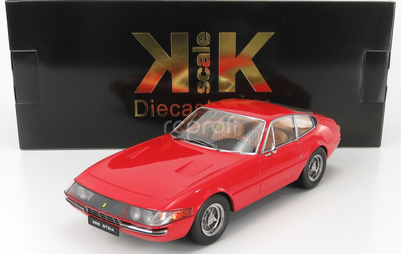 Kk-scale Ferrari 365 Gtb Daytona 1969 1:18 Red