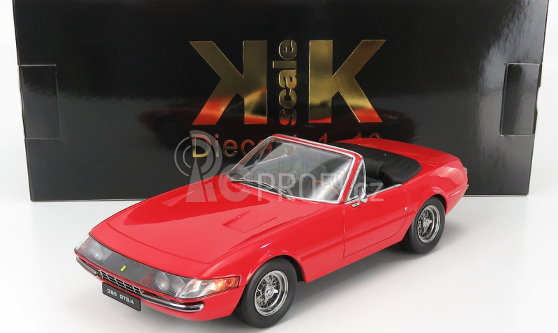 Kk-scale Ferrari 365 Gtb Daytona Spider Open 1969 1:18 Red