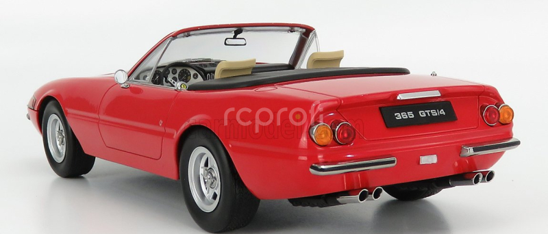 Kk-scale Ferrari 365 Gtb Daytona Spider Open 2-series 1971 1:18 Red