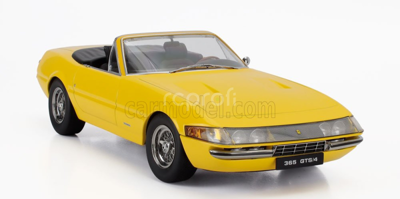 Kk-scale Ferrari 365 Gts Daytona Spider 1-series Open 1969 1:18 Žlutá