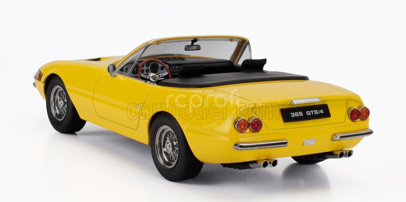 Kk-scale Ferrari 365 Gts Daytona Spider 1-series Open 1969 1:18 Žlutá