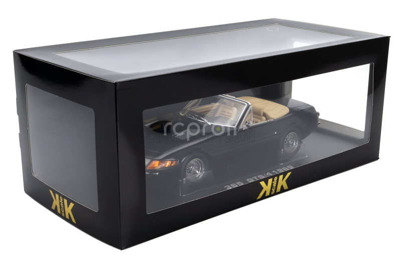 Kk-scale Ferrari 365 Gts Daytona Spider 1-series Open Usa Version 1969 1:18 Black
