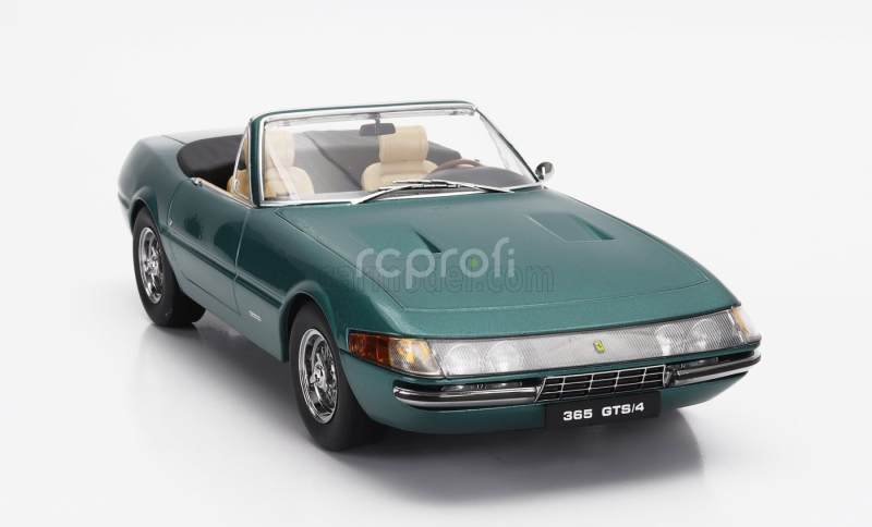 Kk-scale Ferrari 365 Gts Daytona Spider Open 1969 1:18 Green Met