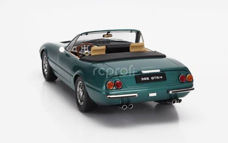 Kk-scale Ferrari 365 Gts Daytona Spider Open 1969 1:18 Green Met