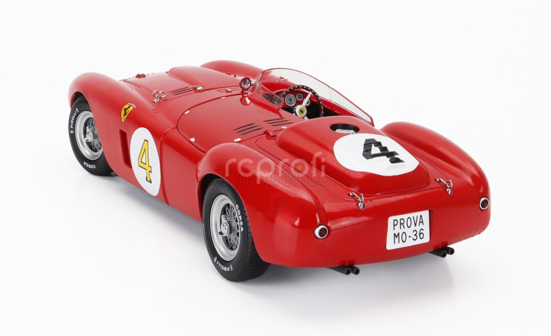 Kk-scale Ferrari 375 Plus 5.0l V12 Spider Team Scuderia Ferrari N 4 Winner 24h Le Mans 1954 Maurice Trintignant - Jose Froilan Gonzales 1:18 Red