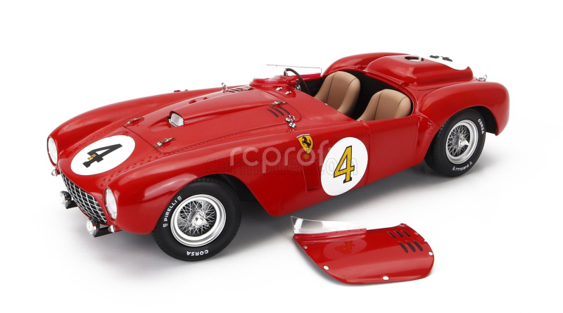 Kk-scale Ferrari 375 Plus 5.0l V12 Spider Team Scuderia Ferrari N 4 Winner 24h Le Mans 1954 Maurice Trintignant - Jose Froilan Gonzales 1:18 Red
