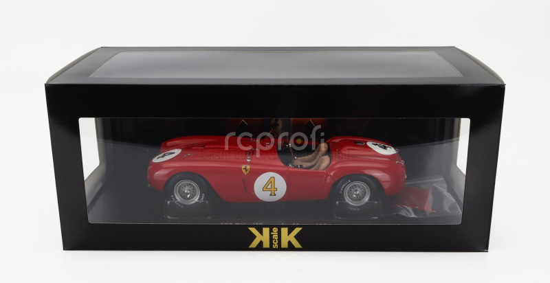 Kk-scale Ferrari 375 Plus 5.0l V12 Spider Team Scuderia Ferrari N 4 Winner 24h Le Mans 1954 Maurice Trintignant - Jose Froilan Gonzales 1:18 Red