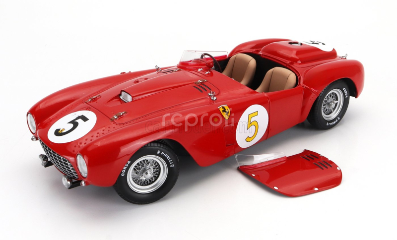 Kk-scale Ferrari 375 Plus 5.0l V12 Spider Team Scuderia Ferrari N 5 24h Le Mans 1954 Louis Rosier - Robert Manzon 1:18 Red