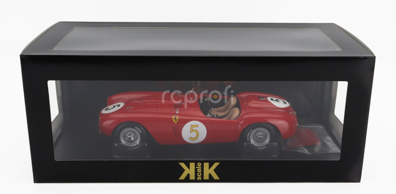 Kk-scale Ferrari 375 Plus 5.0l V12 Spider Team Scuderia Ferrari N 5 24h Le Mans 1954 Louis Rosier - Robert Manzon 1:18 Red