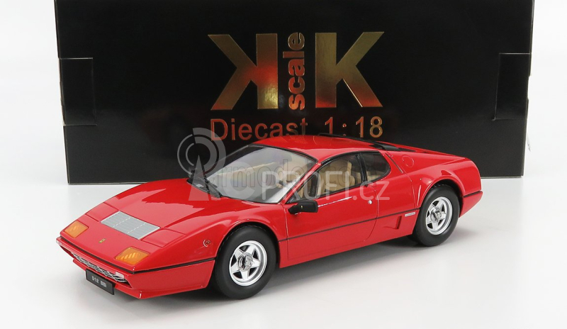 Kk-scale Ferrari 512bbi 1981 1:18 Red