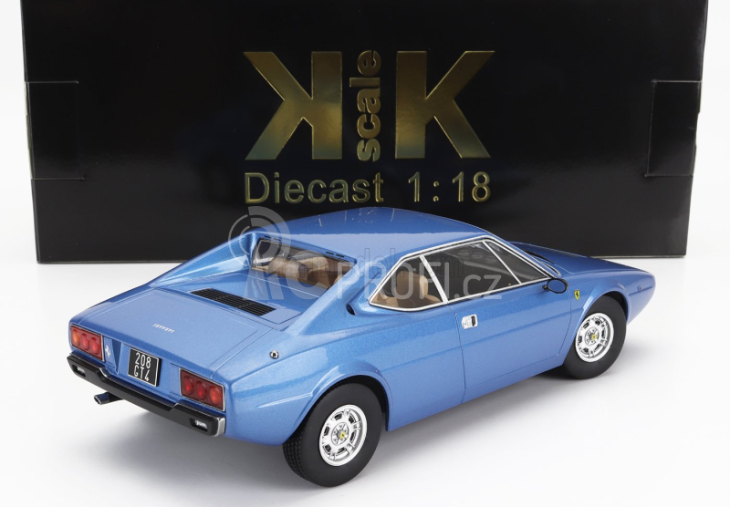 Kk-scale Ferrari Dino 208 Gt4 1975 1:18 Blue