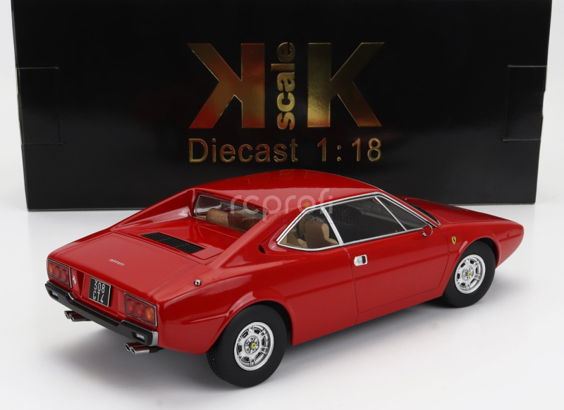 Kk-scale Ferrari Dino 308 Gt4 1974 1:18 Red