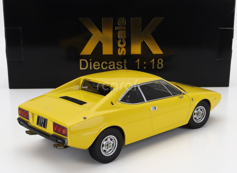 Kk-scale Ferrari Dino 308 Gt4 1974 1:18 Žlutá