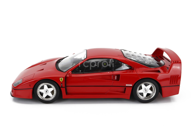 Kk-scale Ferrari F40 1987 - Black Interior 1:18 Rosso Ferrari Červená