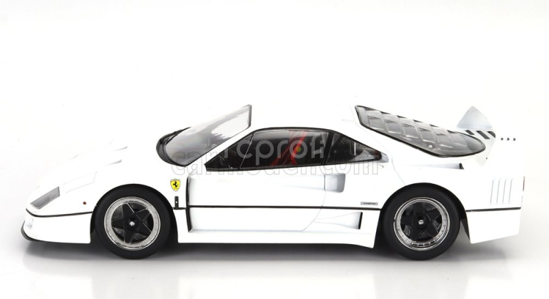 Kk-scale Ferrari F40 1987 - Personal Car Sultan Of Brunei 1:18 Bílá