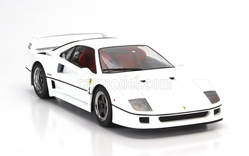Kk-scale Ferrari F40 1987 - Personal Car Sultan Of Brunei 1:18 Bílá